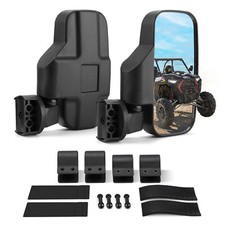 UTV Rear View Side Mirrors Set For Polaris Ranger RZR S XP Crew 570 800 900 1000 picture