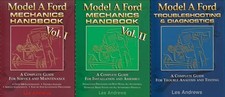 1928-1931 Ford Model A Mechanics Handbooks Set and Troubleshooting 3 Book Set picture