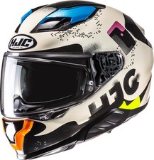 HJC 0853-1528-06 F71 Faco Helmet Lg White picture
