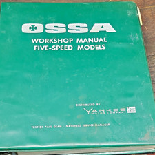 Ossa 1971-1972 OEM Factory Motorcycle Workshop Manual Yankee picture