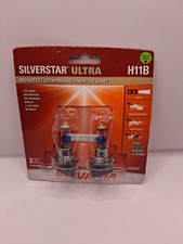 New SYLVANIA H11B SILVERSTAR ULTRA MADE IN GERMANY In Stock Ships Today picture