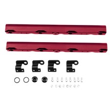 Fit 2007~2014 TBSS Aluminum Chevy Truck 5.3/6.0L Manifold Fuel Rails W/Brackets picture