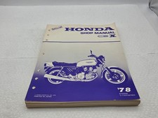 1978 Honda CBX Super Sport Service Shop Repair Manual OEM Factory Guide A1 picture