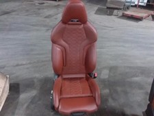 2020 BMW X3M Brown Leather Passenger Right Side Front Seat 12 Way Trim VATQ OEM picture