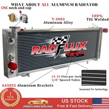Aluminum Radiator Fits 1991-2001 Jeep Cherokee XJ Comanche 2.5L L4 4.0L L6 AT MT picture