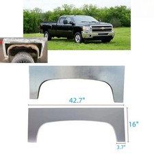 For Chevrolet Silverado 07-14 Rear Upper Wheel Arch Repair Quarter Panels Pair picture