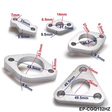 New 7PCS/Set Turbocharge Turbo Flanges Complete set For Middle Steel RHB31 VZ21 picture