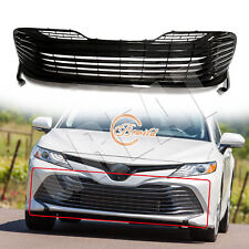 Fits 2018 2019 2020 Toyota Camry LE XLE Front Bumper Lower Black Grille Grill picture
