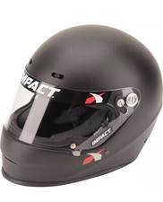 IMPACT RACING Helmet 1320 Medium Flat Black SA2020 14520412 picture