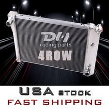 4Row Aluminum Radiator For 1968-1974 Chevy Nova/1968-87 El Camino/1968-82 Camaro picture