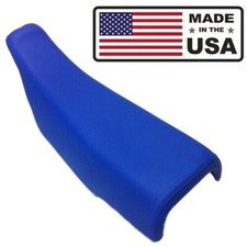KAWASAKI KX 125 / 250 88-89 BLUE VINYL SEAT COVER picture