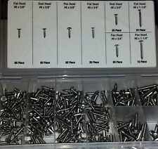 320 PIECE STAINLESS STEEL SCREWS INTERIOR EXTERIOR TRIM MOLDING DASH UPHOLSTERY picture