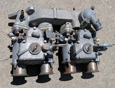 Rare Suzuki G13B Dual Weber 40 DCOE Sidedraft Manifold And Carburetors 40mm picture