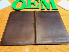 LAMBORGHINI DIABLO OWNERS MANUAL CASE LEATHER COVER HOLDER FOLDER VT SV GT 6.0 picture