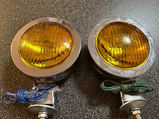2 - Vintage PATHFINDER MODEL 25 Fog LIGHT Car Truck Old HOT RaT RoD Lamp picture