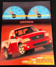 New Original 2002 Ford F-150 Lightning SVT Dealers Sales & Specs. Sheet Brochure picture
