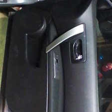 2012 Nissan Rogue Front Right Passenger Interior Door Trim Panel Black Oem picture