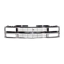 Grille Assembly Chrome For 1994-1999 Chevrolet C1500 K1500 1995-1999 Tahoe picture