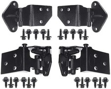 OER DHK2 1965-66 Mustang; Upper and Lower Door Hinge Kit; with Hardware picture