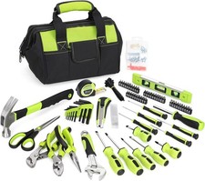 Tool Set,Household Repairing Tool Kit with 12''Wide Mouth Open Storage Tool Bag picture