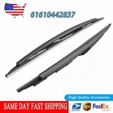 For BMW E65 745i 750i 760i 2pcs Front Windshield Wiper Blade 61610442837 picture