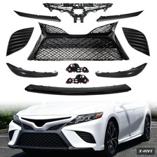 11Pcs Front Bumper Grille Kit Fit for 2018 2019 2020 Toyota Camry SE XSE picture