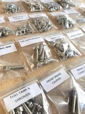 06'-14' TRX450R 450ER Nickel Wurks Restoration Bolt kit Honda Engine Suspension picture