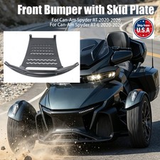 Aluminum Anti‑Collision Front Bumper Skid Plate For Can‑Am Spyder RT-L 2020-2026 picture