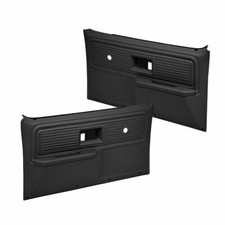 Coverlay 18-34N 77-80 Chevy GMC Truck Door Panels For No Power Black picture