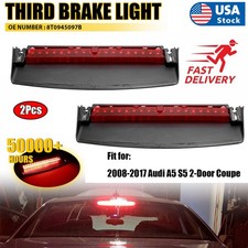 1/2xRear Center High Mount 3rd Third Brake Light For 2008-2017 Audi A5 S5 Coupe` picture