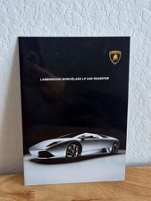 image displays a 2007 Lamborghini Murciélago LP640 Roadster Brochure picture