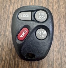 OEM Keyless Entry Remote Key Fob 4 Button Genuine GM ABO1502T 16245100-29 picture