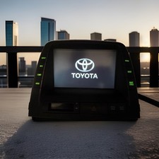 2006-2009 Toyota Prius Multi Function Display MFD Radio Unit 86110-47220 OEM picture