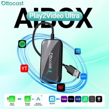 2026 Ottocast Ultra AI box Wireless CarPlay AndroidAuto Video Dongle Netflix 32G picture