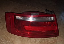2008-2012 Audi A5 S5 Tail Light Driver Left Side Incandescent Bulbs 2010 2011 picture