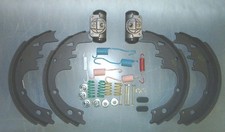 Brake kit rear Chevy II &  Nova  1964-1979 includes shoes cylinders & spring kit picture