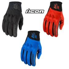 2025 Icon Anthem3 Street Motorcycle Riding Gloves - Pick Size & Color picture