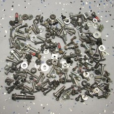 {4lbs} Miscellaneous Assortment of Japanese Metric Motorcycle Bolts / Hardware picture