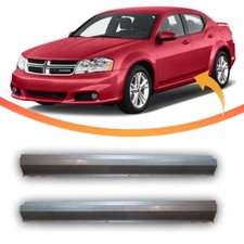Steel Outer Rocker Panels 4 Door for Dodge Avenger 2008-2014 New Pair picture