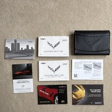 2019 Chevrolet Corvette Owner Manual Compatible with OEM Owners Manual, Factory picture