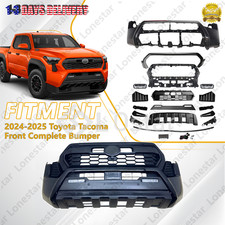 Complete Front Bumper Cover Grille W/ Fog Valance For 2024-2025 Toyota Tacoma picture