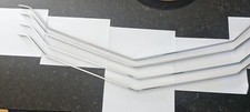 NOS 1972 Chevelle Malibu Grille Chrome Moldings set of 4  picture