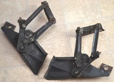 1961-1964 Ford Galaxie & Mercury Hood Hinges, Left & Right OEM Pair, 1962 1963 picture