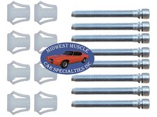 Headlight Adjusters Adjusting Screws Lamp Beam Assembly Bolt & Nut GM 8pcs B picture