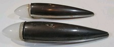 1939 Buick PARK LIGHT ASSEMBLY Original GM Parking Torpedo Bracket Vintage Pair picture