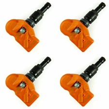 2007 2008 2009 Lamborghini Gallardo Spyder New Black Stem TPMS Set 433mhz picture