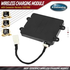 Center Console Wireless Charging Module with Connector Harness 13521066 picture