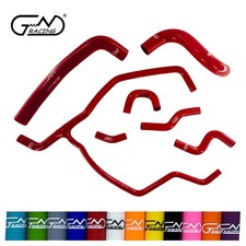 Fit 2011-2023 Charger Challenger Chrysler 300 3.6L V6 Silicone Radiator Hose Red picture