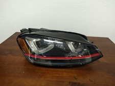 2015-2017 VW GTI MK7 OEM RH HID Xenon Headlight AFS OEM DAMAGED FOR PARTS ONLY picture