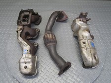 95-97 NISSAN GLORIA Y33 VQ30DET TURBO LEFT MIDDLE RIGHT EXHAUST MANIFOLD SET OEM picture